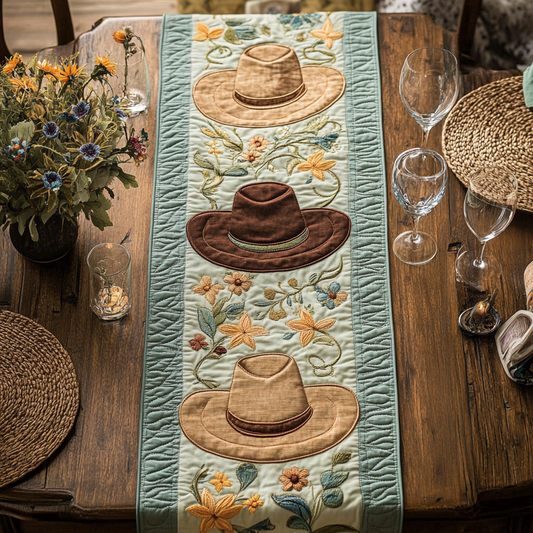 Desert Bloom Quilted Table Runner NCU0VH5217