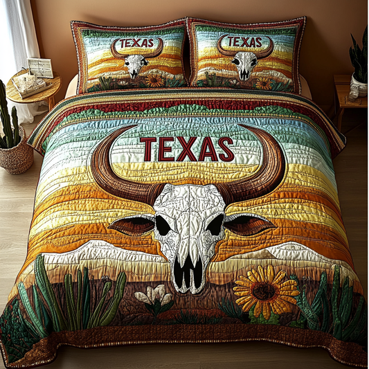 Desert Blooms Quilted Bedding Set NCU0DK6490