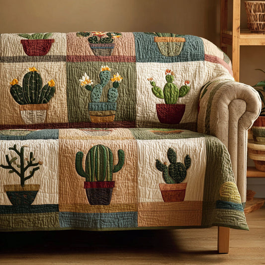 Desert Charm Quilted Sofa Cover NCU0NT12129