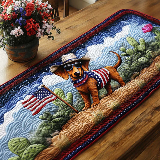 Desert Dog Pride Quilted Table Runner NCU0NT8169