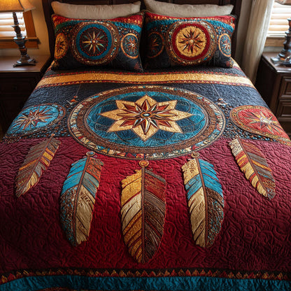 Desert Dream 3-Piece Quilted Bedding Set NCU0DK11910