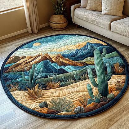 Desert Dreams Quilted Round Mat NCU0PT5494