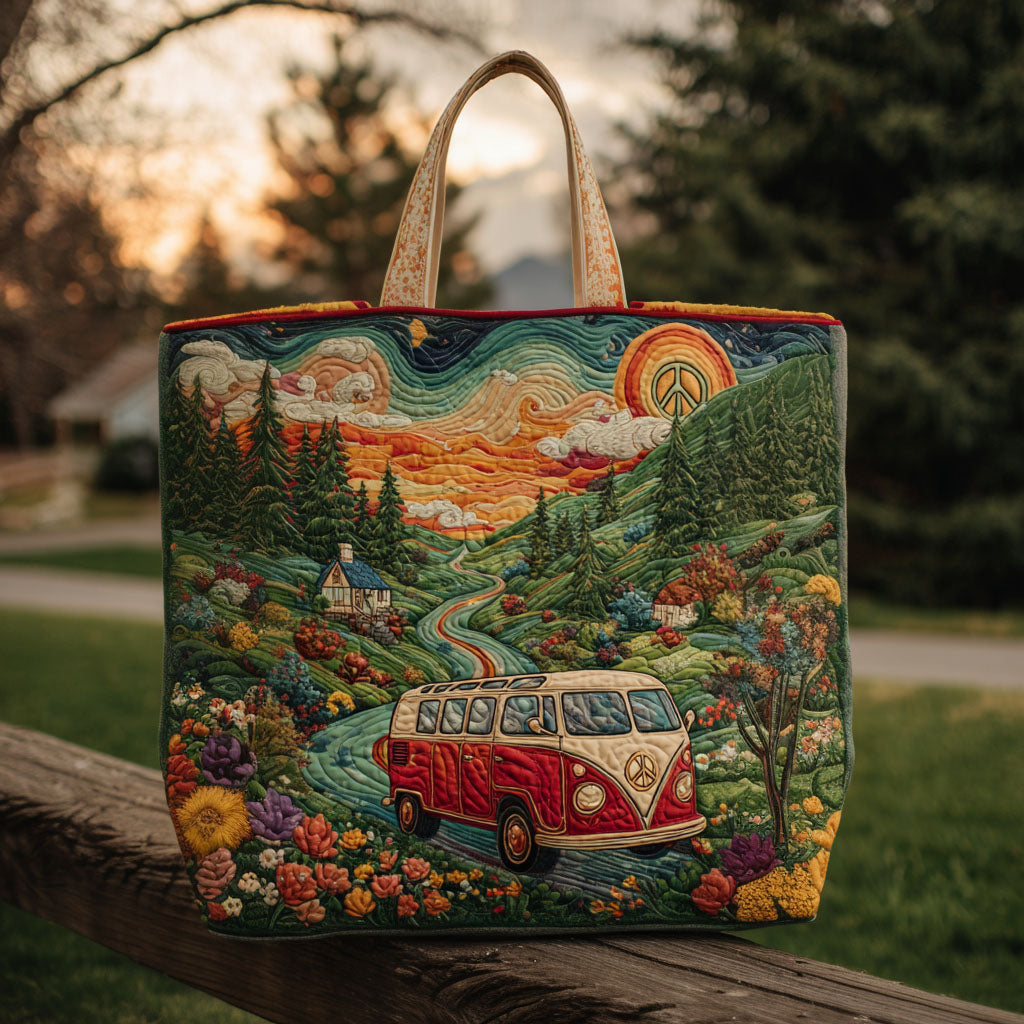 Desert Drifter Quilted Tote Bag NCU0PT8224