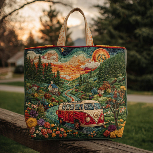 Desert Drifter Quilted Tote Bag NCU0PT8224