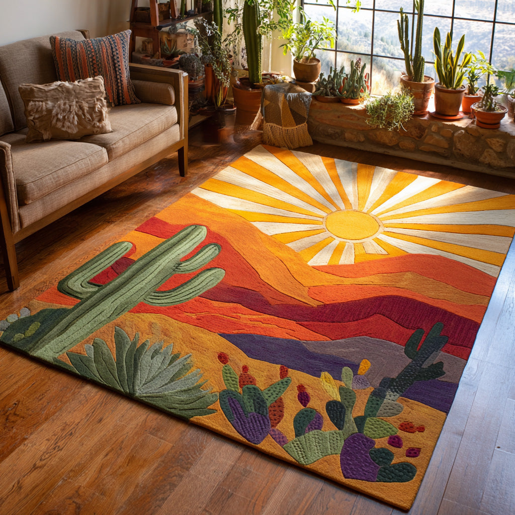 Desert Glow Area Rug NCU0VL2905