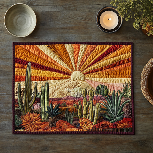 Desert Glow Quilted Place Mat NCU0VH3099