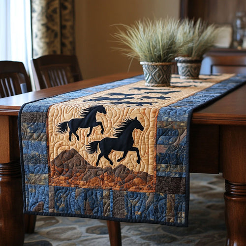 Desert Harmony Quilted Table Runner NCU0PT4346