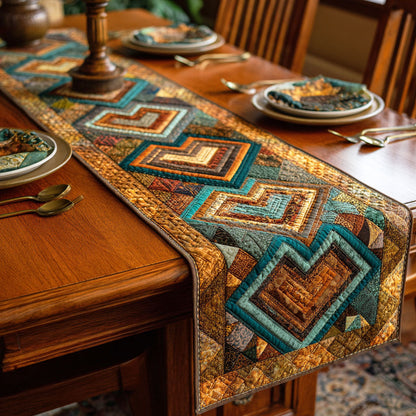 Desert Hearts Quilted Table Runner NCU0TD2235