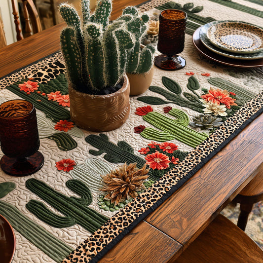 Desert Jewel Quilted Table Runner NCU0PT8833