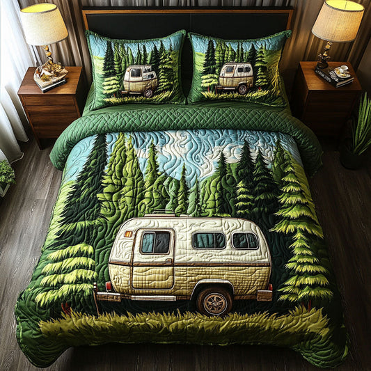 Desert Journey 3-Piece Quilted Bedding Set NCU0NT6096
