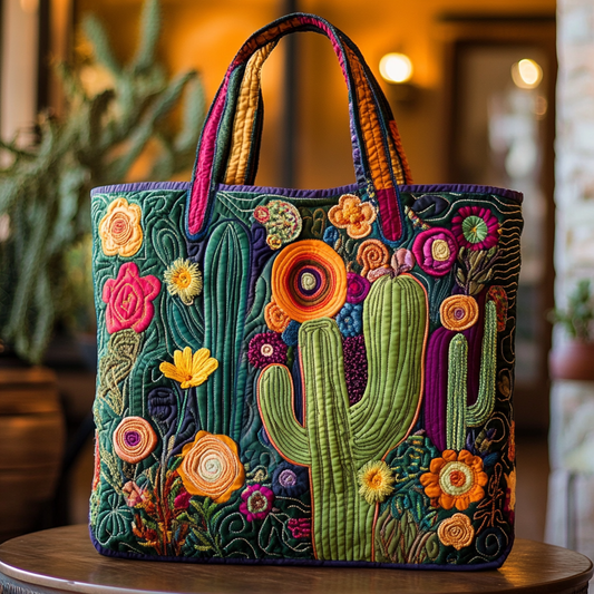 Desert Joy Quilted Tote Bag NCU0VL2782