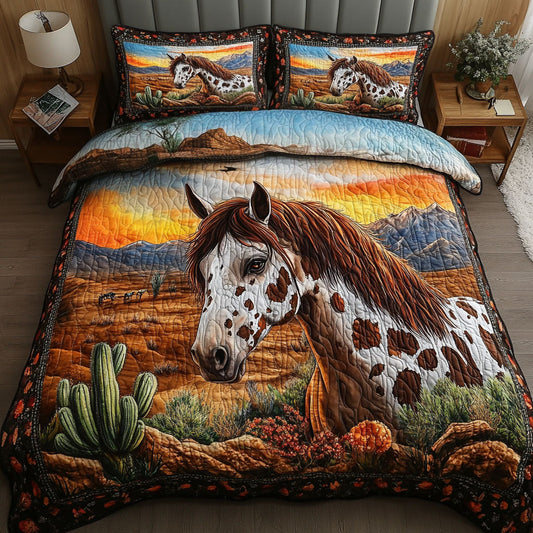 Desert Majesty 3-Piece Quilted Bedding Set NCU0NT5924