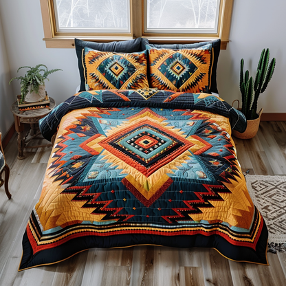 Desert Mirage 3-Piece Quilted Bedding Set NCU0DV3712