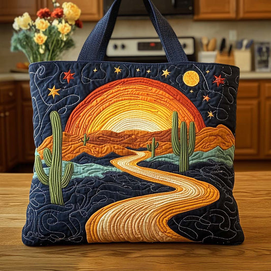 Desert Oasis Mood Quilted Tote Bag NCU0NT8823