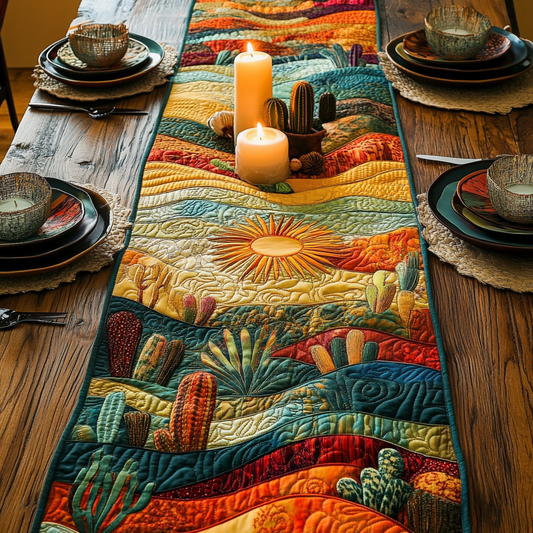 Desert Radiance Quilted Table Runner NCU0VH3415