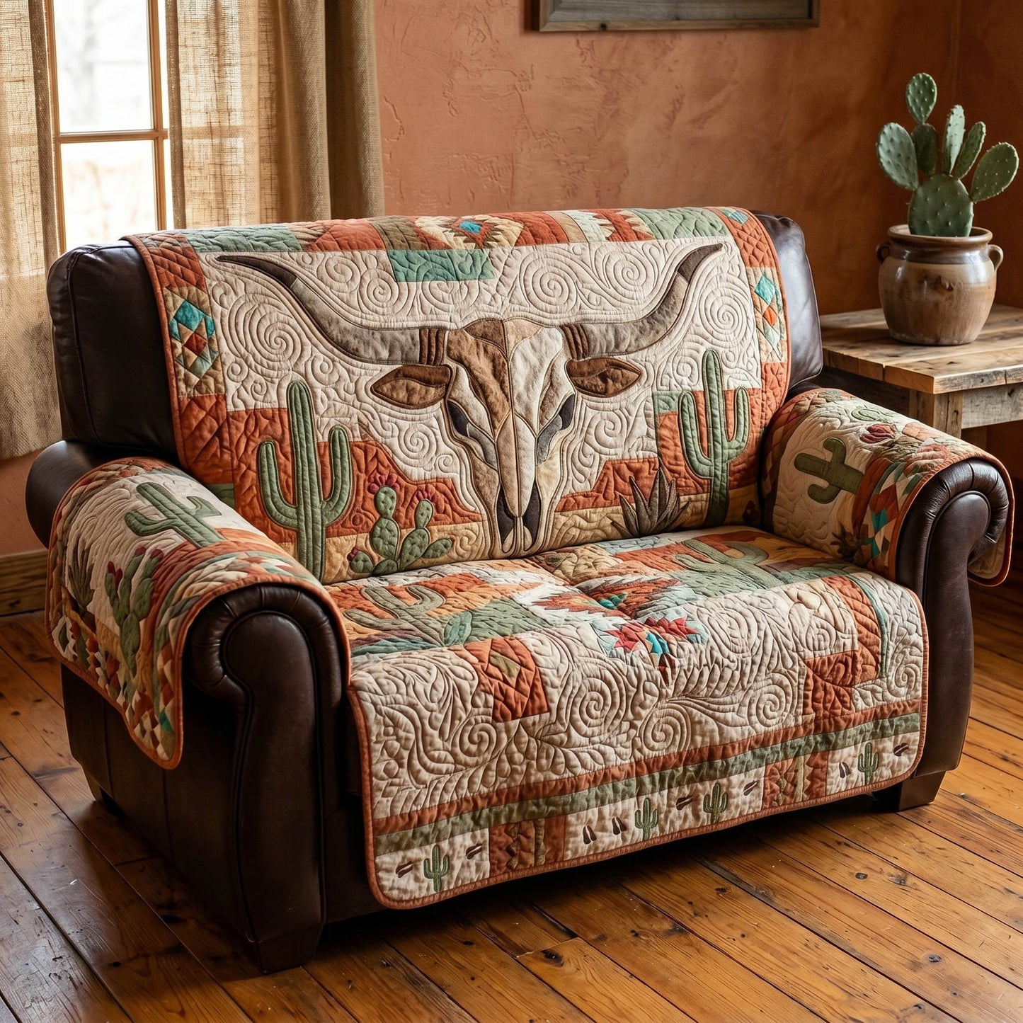 Desert Relic Quilted Sofa Cover NCU0TD2747