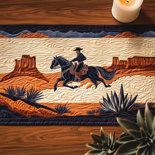 Desert Rider Quilted Table Runner NCU0VH5417