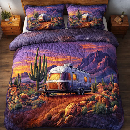 Desert Road 3-Piece Quilted Bedding Set NCU0NT6097