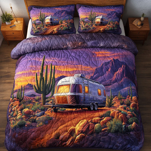 Desert Road 3-Piece Quilted Bedding Set NCU0NT6097