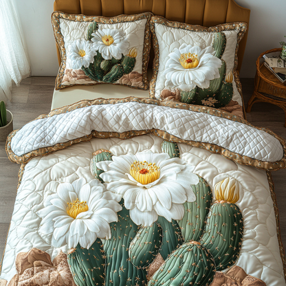 Desert Rose 3-Piece Quilted Bedding Set NCU0DK6622