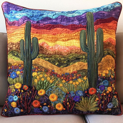 Desert Serenity Quilted Pillow Case NCU0NT6131