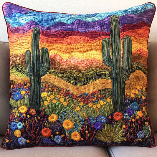 Desert Serenity Quilted Pillow Case NCU0NT6131