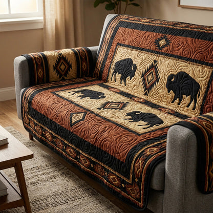 Desert Spirit Quilted Sofa Cover NCU0TV1607
