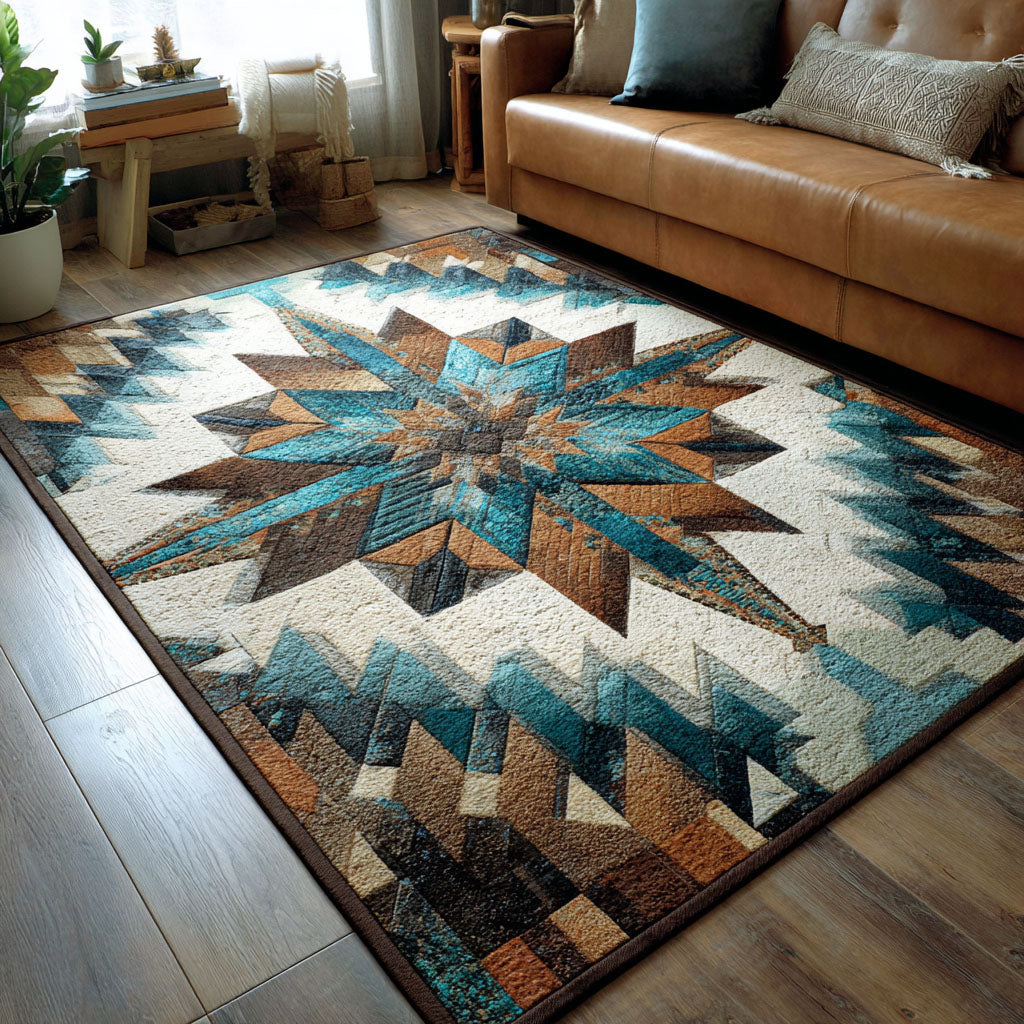 Desert Star Area Rug NCU0DK11923 – Vantique
