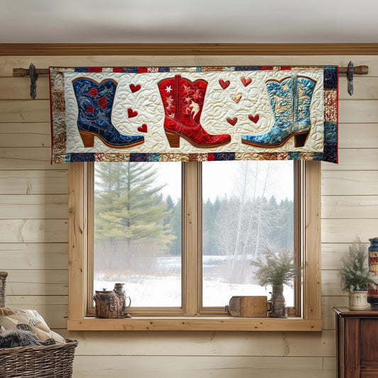 Desert Star Boots Quilted Valance NCU0NT7363