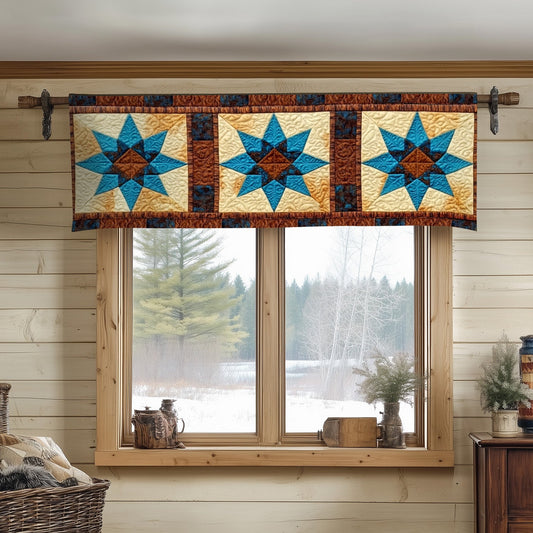 Desert Star Glory Quilted Valance NCU0NT6665
