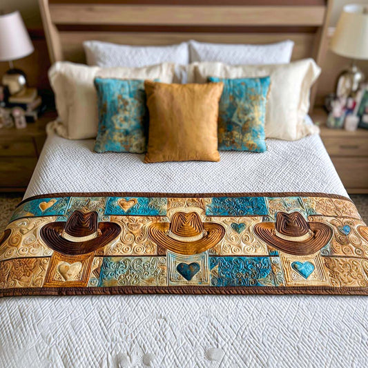 Desert Stars Quilted Bed Runner NCU0NT8492