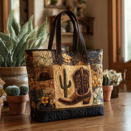 Desert Stroll Quilted Tote Bag NCU0PT8703