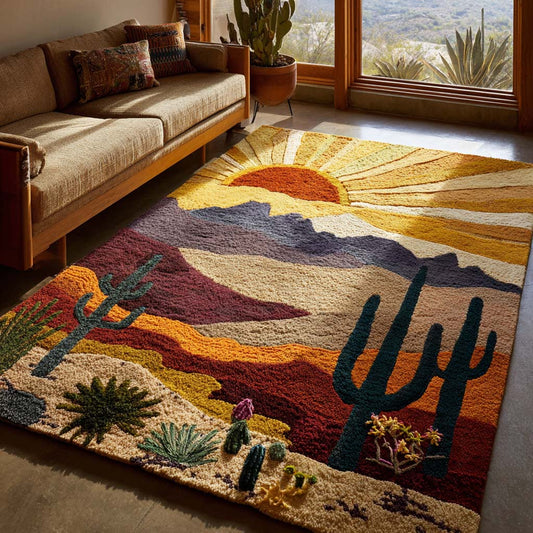 Desert Sunrise Area Rug NCU0NT10113