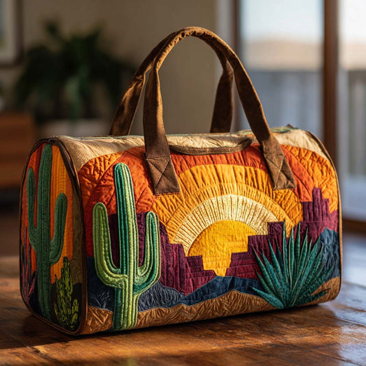 Desert Sunrise Quilted Duffle Bag NCU0XD411
