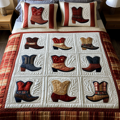 Desert Vibes 3-Piece Quilted Bedding Set NCU0DK7269