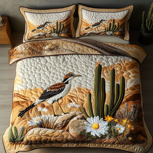 Desert Watcher 3-Piece Quilted Bedding Set NCU0NT7137