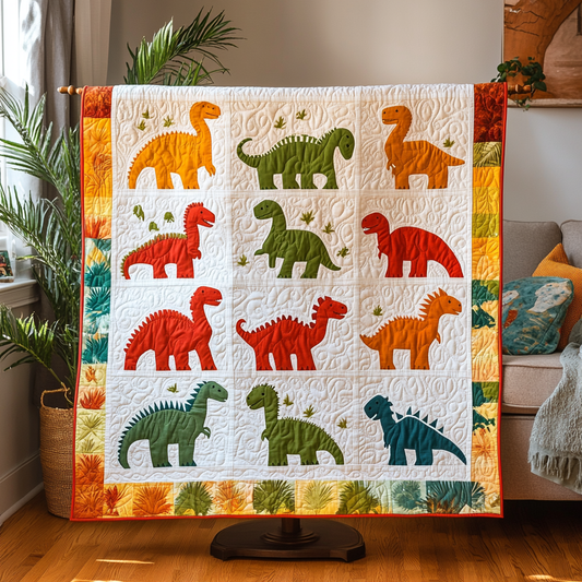 Dino Delight Quilted Blanket NCU0VH3663