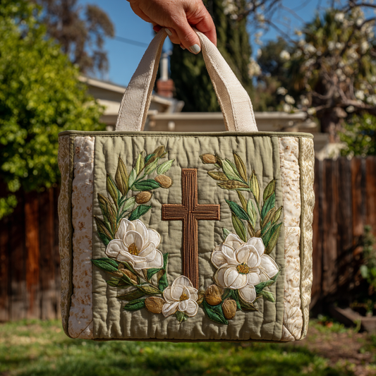 Divine Axis Quilted Tote Bag NCU0PT8173