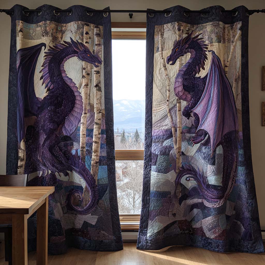 Divine Beast Power Quilted Curtains NCU0NT11167