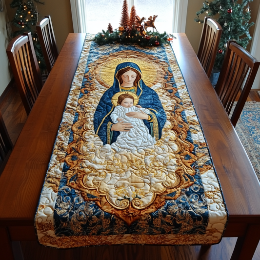 Divine Light of Bethlehem Quilted Table Runner NCU0DK1670