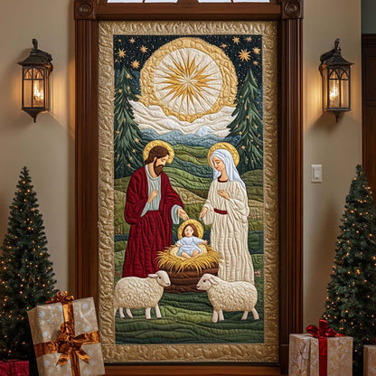 Divine Love Quilted Door Cover NCU0NT10986