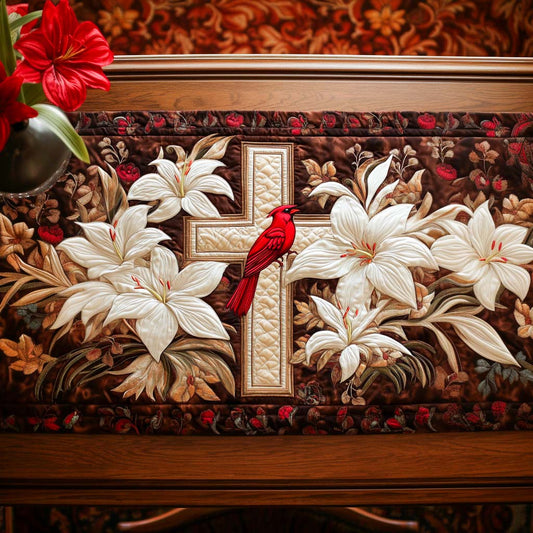 Divine Messenger Quilted Table Runner NCU0NT7905