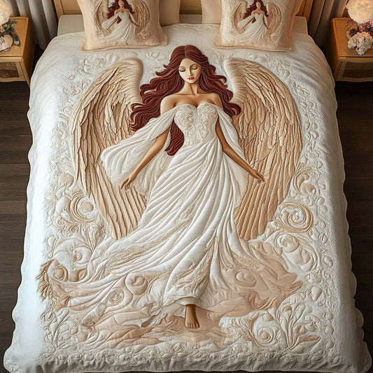 Divine Serenity 3-Piece Quilted Bedding Set NCU0NT2357