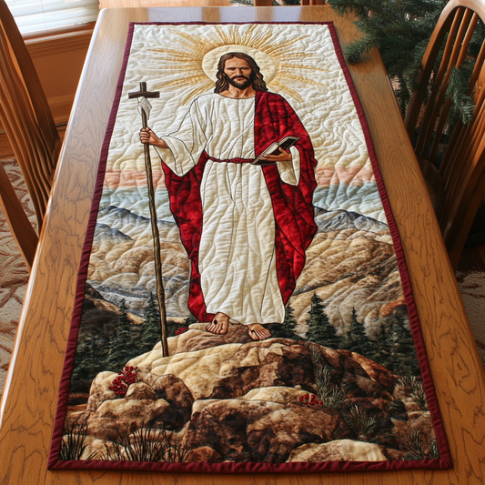 Divine Shepherd Quilted Table Runner NCU0DK1863