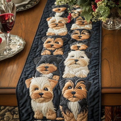 Doggy Delight Quilted Table Runner NCU0VH4959