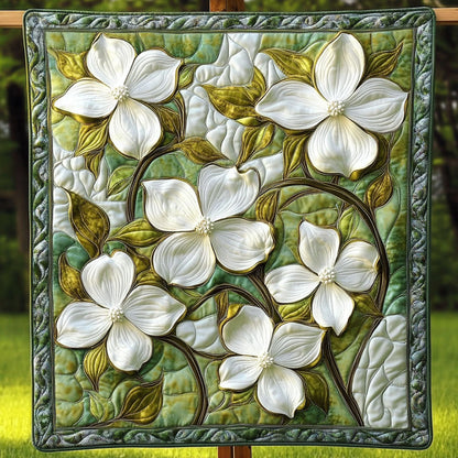 Dogwood Dream Quilted Blanket NCU0NT6409