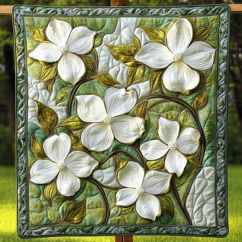 Dogwood Dream Quilted Blanket NCU0NT6409