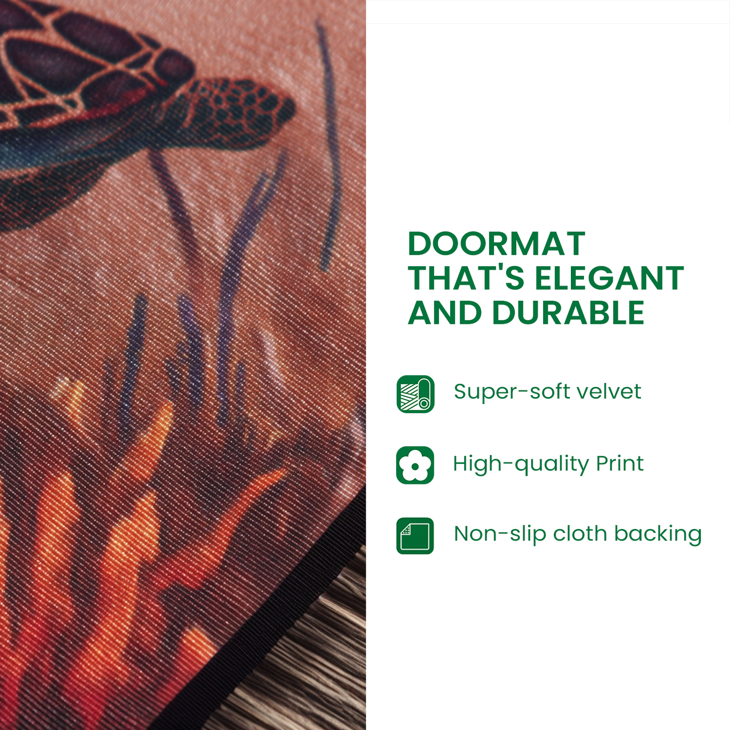 Sunflower Highland Doormat NCU0HH928