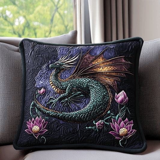 Dragon Realm Quilted Pillow Case NCU0DV6470