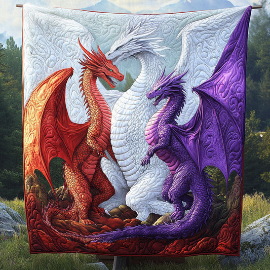 Dragon Conquest Quilted Blanket NCU0NT6165